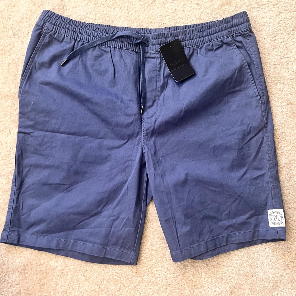 Hurley Cotton Shorts in Blue